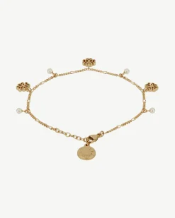 Monogram Bracelet - 22 Carat Gold Gilded
