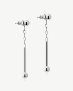 Music Bar Drop Earrings