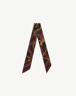 Silk Skinny Scarf