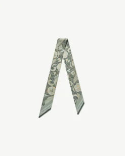 Silk Skinny Scarf