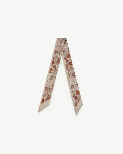 Silk Skinny Scarf
