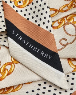 Silk Skinny Scarf