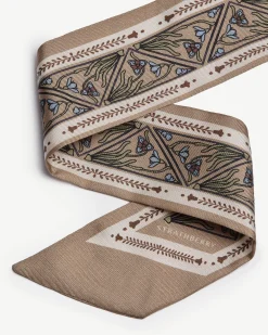 Silk Skinny Scarf