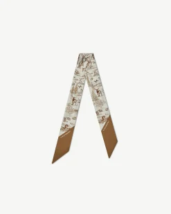 Silk Skinny Scarf