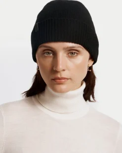 Westray Ribbed Cashmere Beanie
